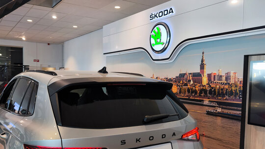 De Waal Nijmegen Skoda showroom