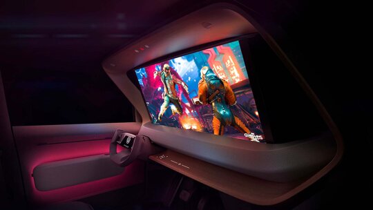 film kijken in nieuwe Volkswagen ID. LIFE