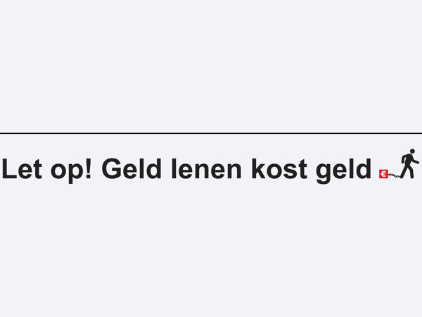 Geld lenen banner