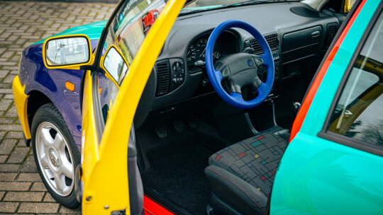 Polo harlekin interieur