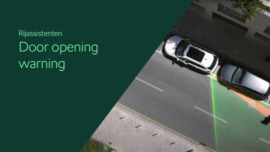 Rijassistenten Door opening warning