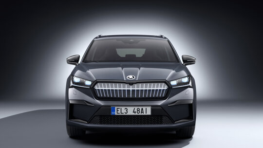 zwarte grille ENYAQ Skoda