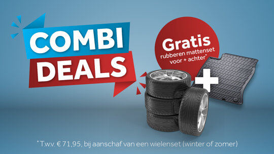 Actie banner - Mattenset
