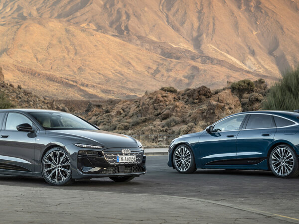 Audi A6 e-tron hero mobiel