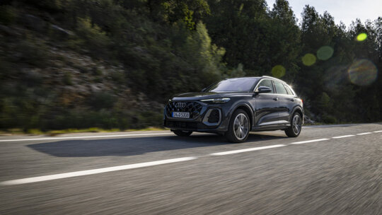 Audi Q5 rijdend
