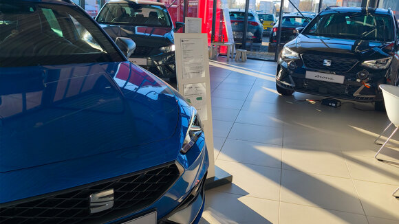 De Waal Duiven showroom SEAT