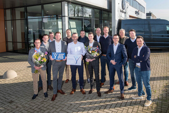 Sales dealer van het jaar hero mobiel