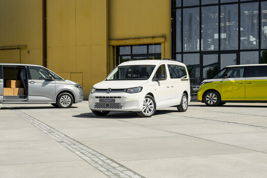 Volkswagen Bedrijfswagens toCargo modellen hero mobiel