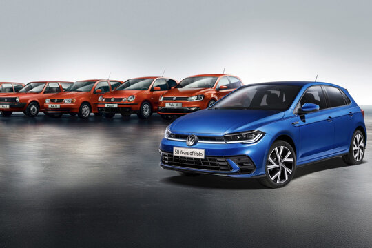 Volkswagen Polo 50 jaar hero mobiel
