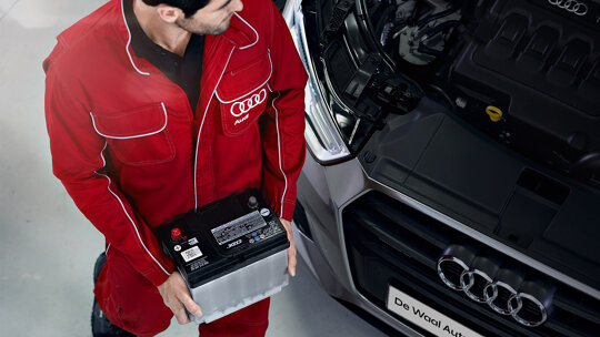 Voordeel op accu's en ruitenwissers - Audi