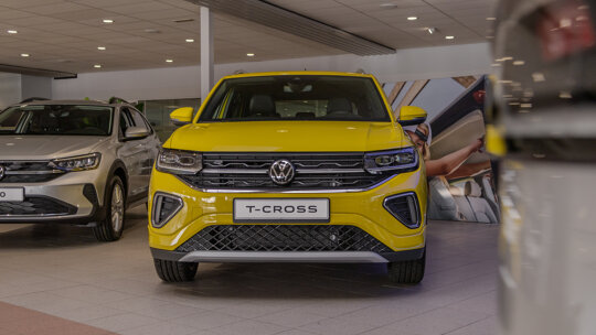 Volkswagen T-Cross vooraanzicht