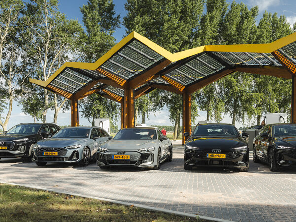 Audi Charge & Drive hero mobiel
