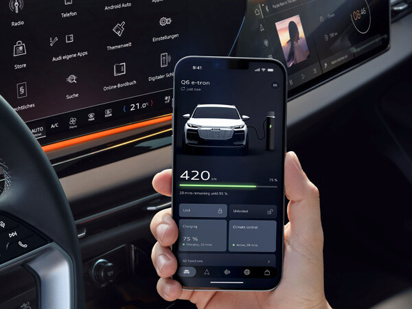 Header Mobiel - audi app