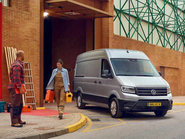 Nieuwe Volkswagen Crafter hero mobiel