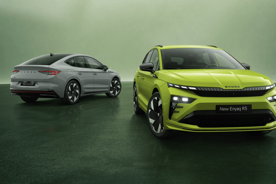 Skoda Enyaq RS hero mobiel