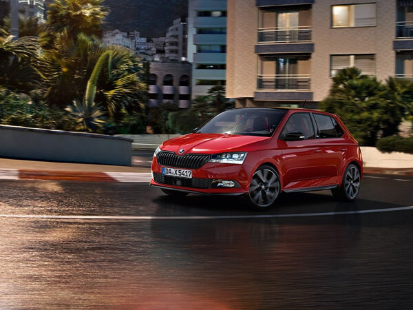 Skoda Fabia Monte Carlo hero mobiel