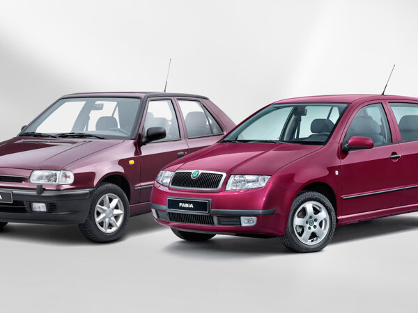 Skoda Felicia en Fabia hero mobiel