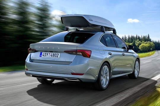 Skoda Octavia Sport Pack hero mobiel