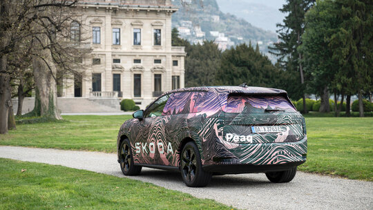 Skoda Peaq covered