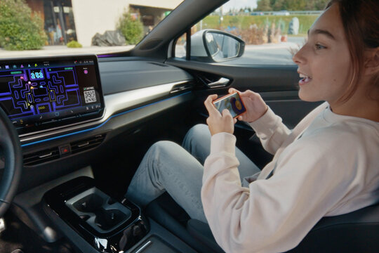 Volkswagen Pac-Man hero mobiel