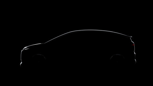 Audi A2 e-tron silhouet hero mobiel