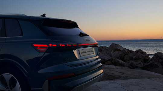 Audi Q4 e-tron lichttechniek achter