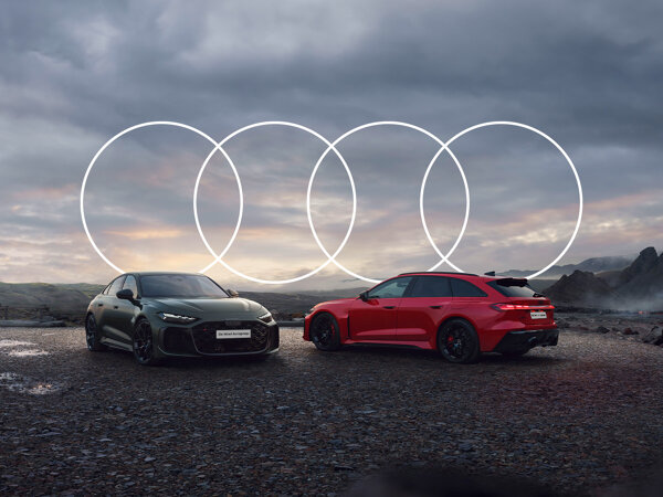 Audi RS 5 preview hero mobiel