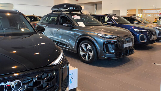 De Waal Nijmegen Audi showroom