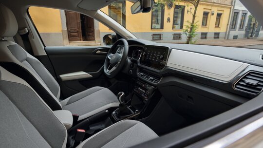 Volkswagen T-Cross interieur passagier