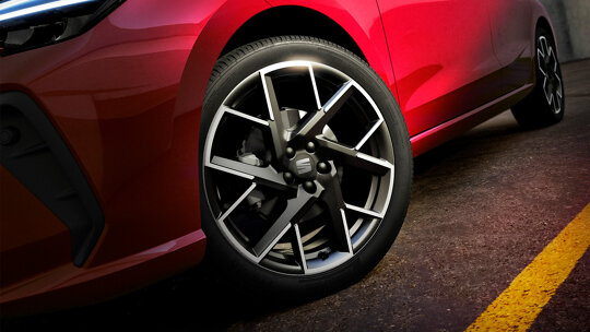 Nieuwe SEAT Ibiza lichtmetalen velgen