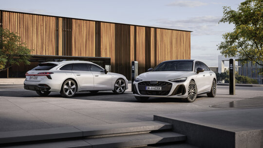 A6 e-hybrid quattro avant en limousine
