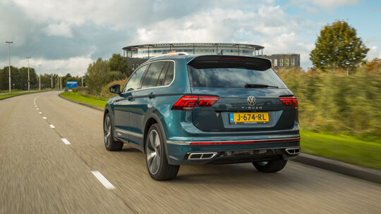 Achterkant exterieur van Tiguan Life