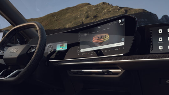 Audi Q4 e-tron infotainment