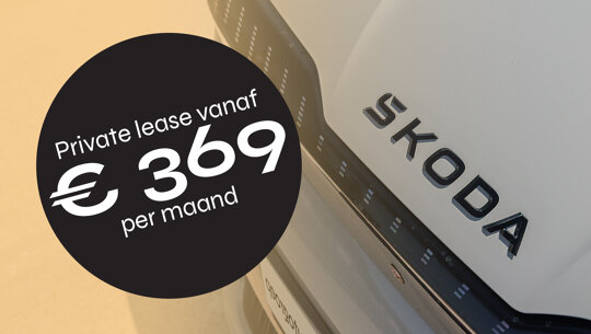 Card - Private Lease Skoda