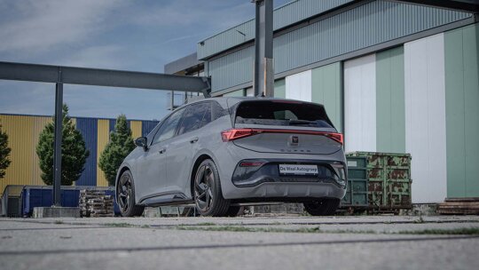 cupra born achterkant led verlichting