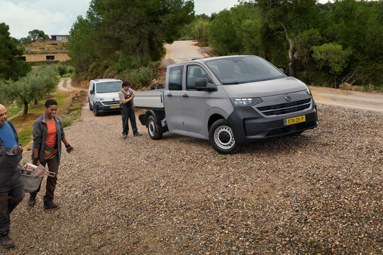 e-Transporter pick-up hero mobiel
