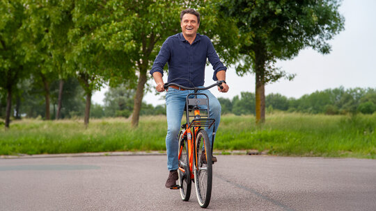 Fiets van de zaak