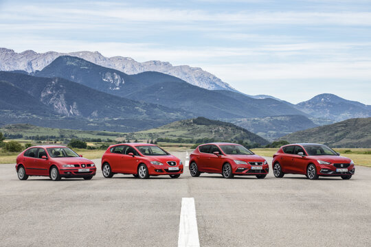 SEAT Leon: vier generaties aan innovatie en succes