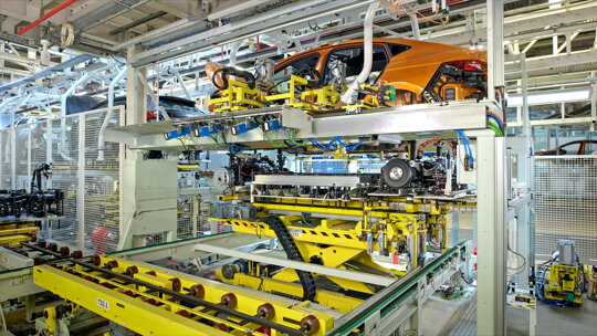 productieproces meb platform skoda