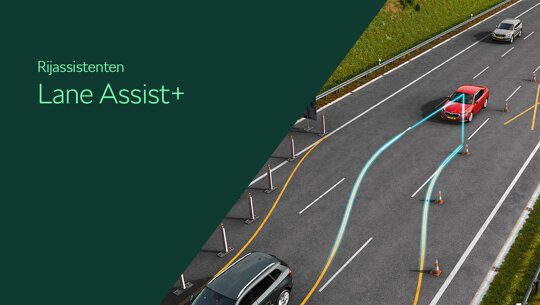 Rijassistenten Lane Assist+ (1)
