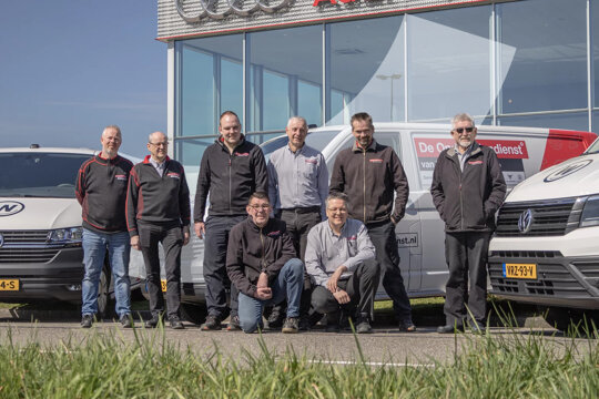 Teamfoto ODD - met wing