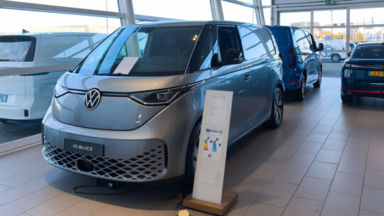 Volkswagen Bedrijfswagens showroom