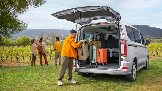 Volkswagen Caravelle bagageruimte