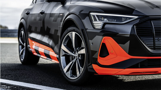 Audi e-tron aerodynamica