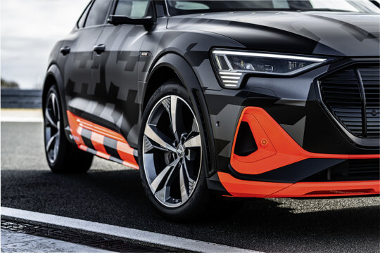 Audi e-tron aerodynamica