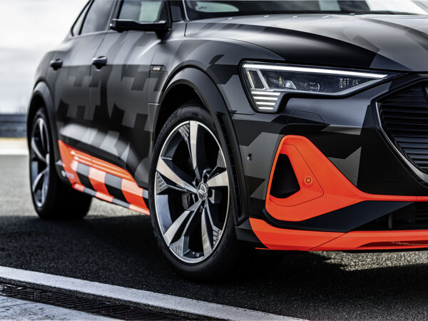 Audi e-tron aerodynamica