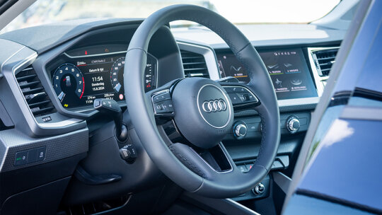 Audi A1 binnenkant