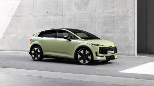 Audi A2 e-tron groen