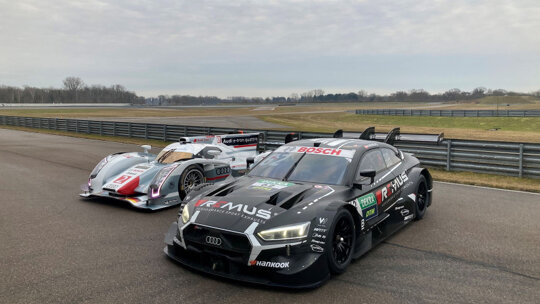 Audi R18 e-tron - Audi RS 5 DTM (2)