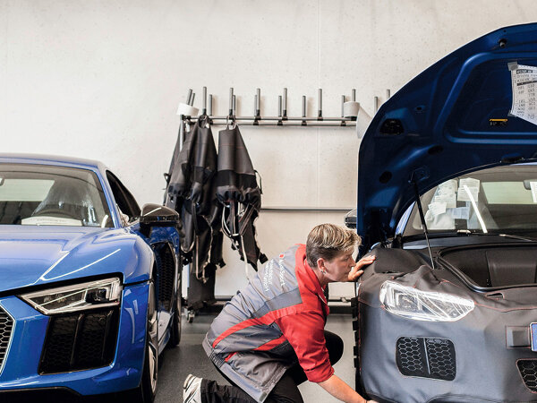 Schade en reparatie Audi